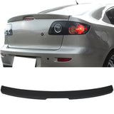2004-2009 Mazda 3 Sedan  Painted Color Trunk Spoiler ABS