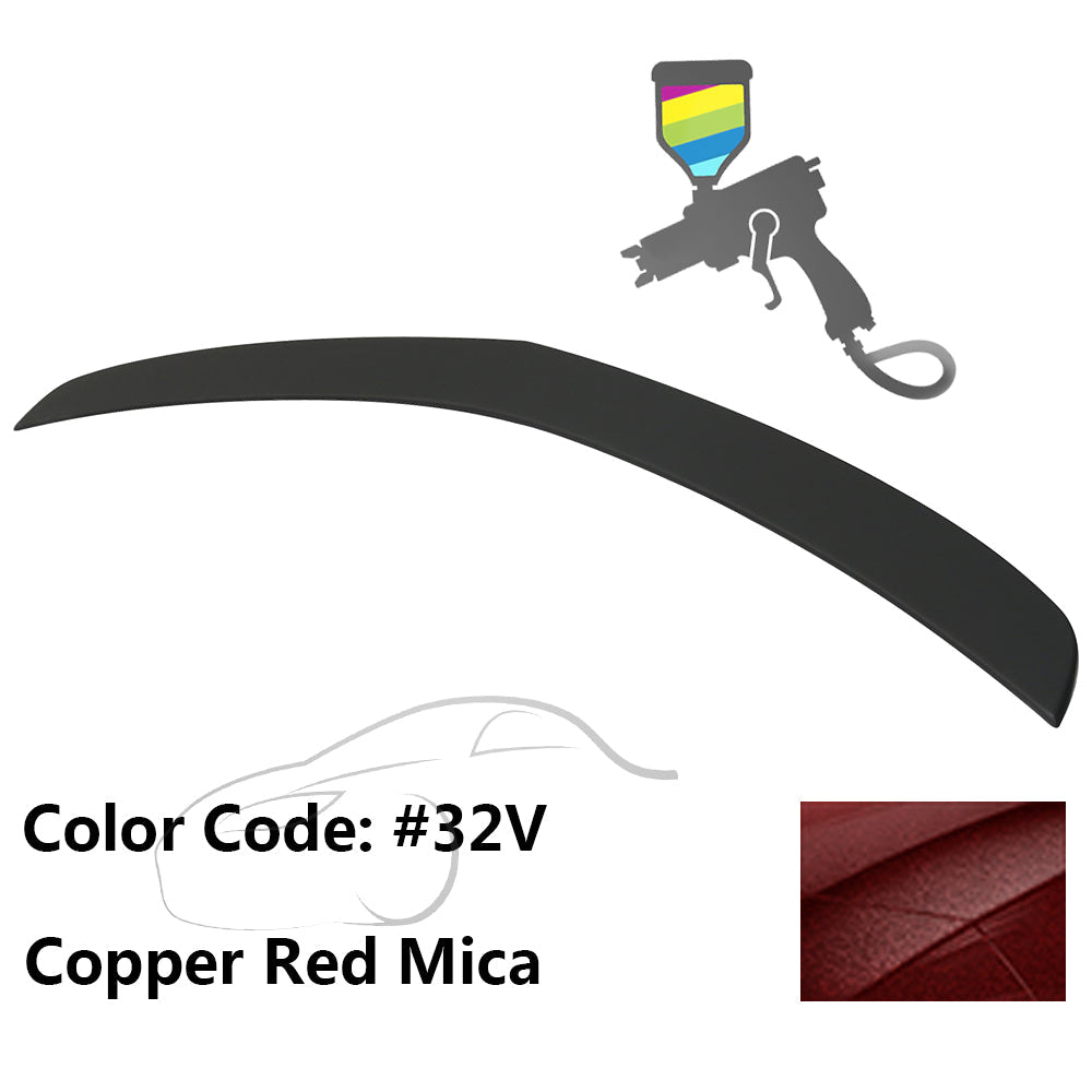 2010-2013 Mazda 3 Sedan  Painted Color Trunk Spoiler ABS