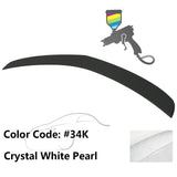 2010-2013 Mazda 3 Sedan  Painted Color Trunk Spoiler ABS