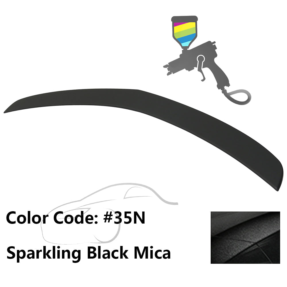 2010-2013 Mazda 3 Sedan  Painted Color Trunk Spoiler ABS