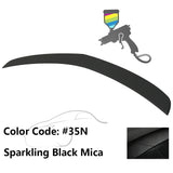 2010-2013 Mazda 3 Sedan  Painted Color Trunk Spoiler ABS