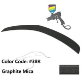 2010-2013 Mazda 3 Sedan  Painted Color Trunk Spoiler ABS