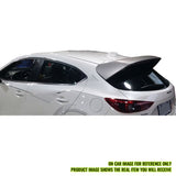 2014-2018 Mazda 3 5 Door Hatchback Roof Spoiler MS MZ  Style Wing