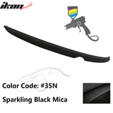 Matte Fits 14-18 Mazda 3 Mazda3 Sedan Flush Factory Trunk Spoiler