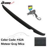 Matte Fits 14-18 Mazda 3 Mazda3 Sedan Flush Factory Trunk Spoiler