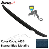 Matte Fits 14-18 Mazda 3 Mazda3 Sedan Flush Factory Trunk Spoiler