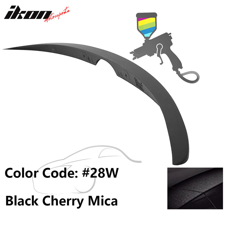 2014-2021 Mazda 6 Sedan Flush mount Painted Trunk Spoiler ABS