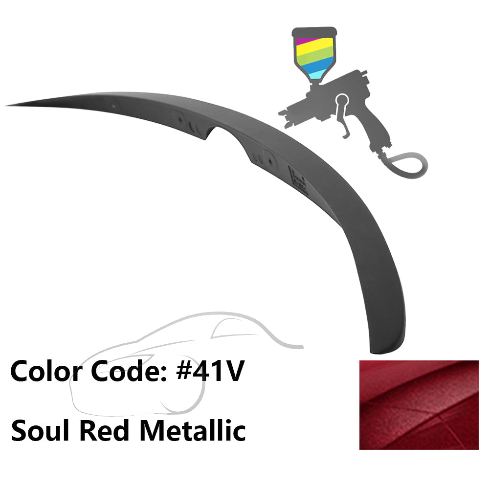 2014-2021 Mazda 6 Sedan Flush mount Painted Trunk Spoiler ABS