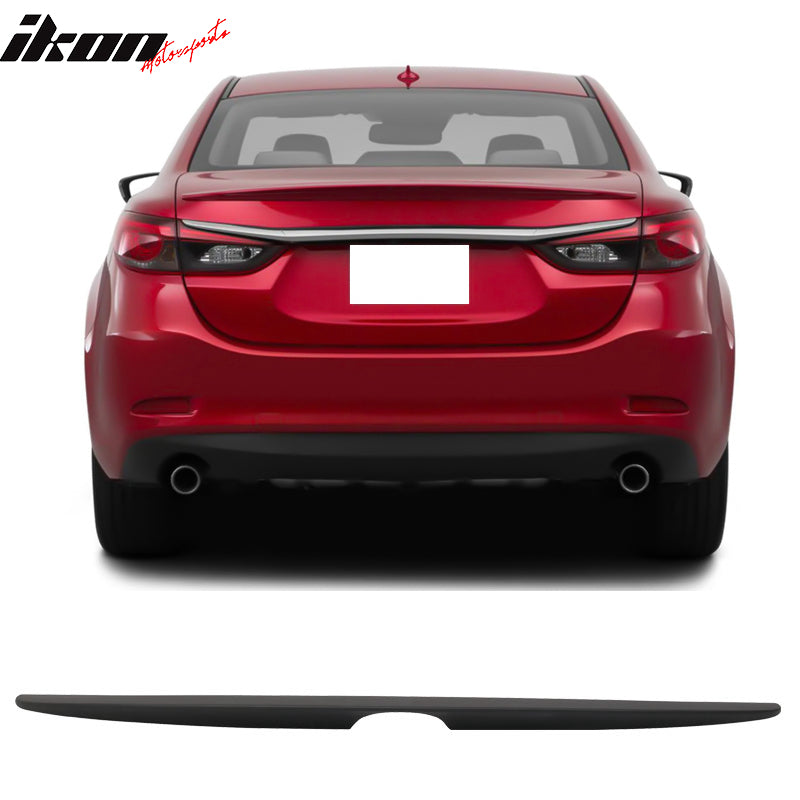 2014-2021 Mazda 6 Sedan Flush mount Painted Trunk Spoiler ABS