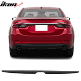 2014-2021 Mazda 6 Sedan Flush mount Painted Trunk Spoiler ABS