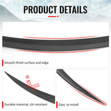 2017-2023 Benz C205 C-Class C43 C63 AMG Coupe IKON Style Gloss Black Trunk Spoiler ABS