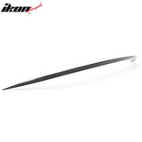 2017-2023 Benz C205 C-Class C43 C63 AMG Coupe IKON Style Gloss Black Trunk Spoiler ABS