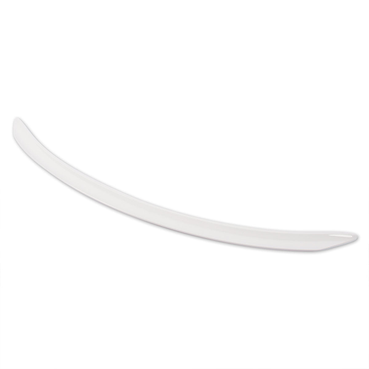 Rear Trunk Spoiler for Benz C257 CLS-Class 2019-2023 AMG Style White ABS
