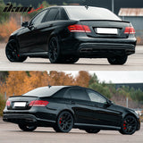 2010-2012 Mercedes Benz W212 Euro Style Unpainted Rear Spoiler Wing PU