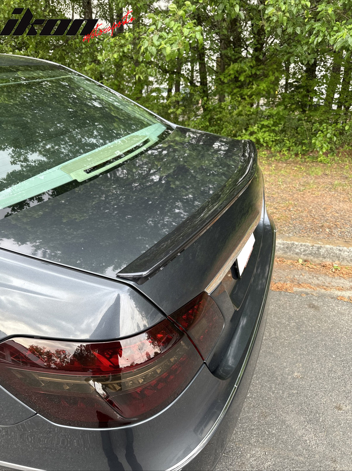 2010-2012 Mercedes Benz W212 Euro Style Unpainted Rear Spoiler Wing PU