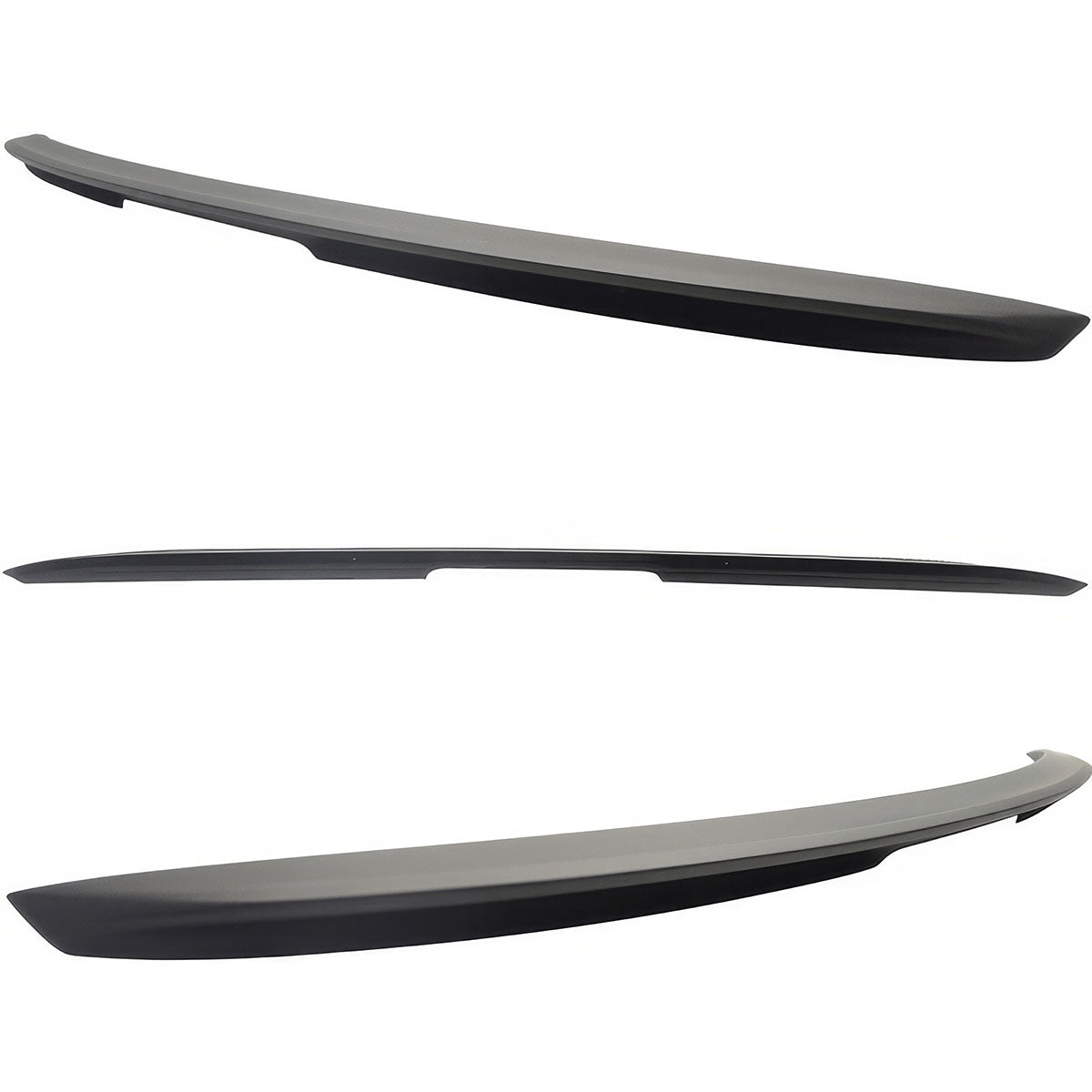 Trunk Spoiler for Benz R230 SL-Class 2003-2011 AMG Style Matte Black ABS