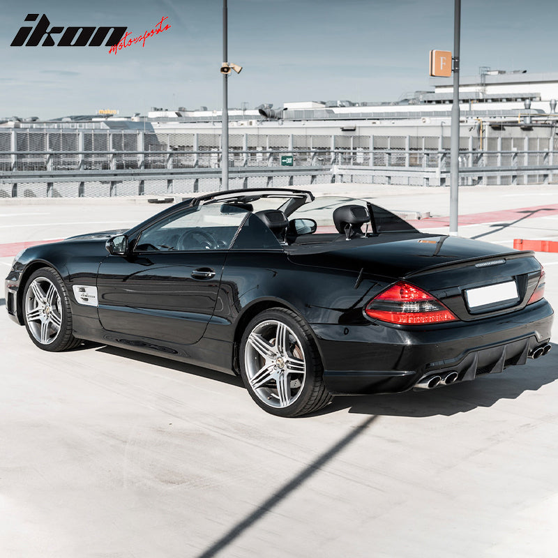 2003-2011 Mercedes Benz SL-Class R230 Rear Trunk Spoiler ABS