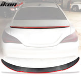 2013-2018 Benz CLA C117 FD Style Red Line Trunk Spoiler Carbon Fiber