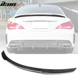 2013-2018 Mercedes-Benz CLA C117 FD Style Trunk Spoiler Carbon Fiber