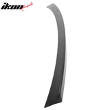 2001-2007 Benz C-Class W203 Sedan 4-Door IKON Style Unpainted Black Trunk Spoiler ABS