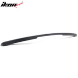 2001-2007 Benz C-Class W203 Sedan 4-Door IKON Style Unpainted Black Trunk Spoiler ABS