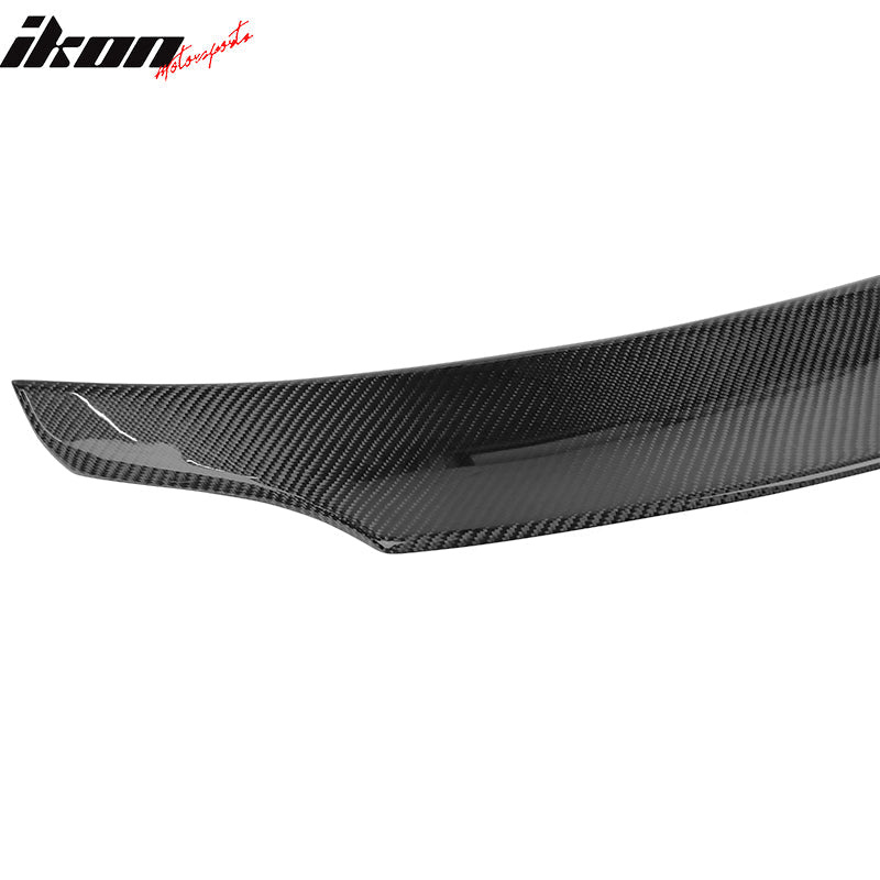 2008-2014 Benz W204 C-Class X Style Rear Spoiler Wing Carbon Fiber