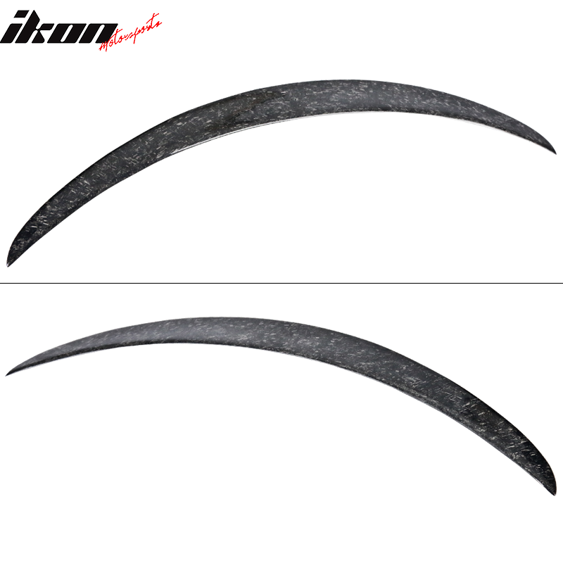 2015-2021 Benz C W205 4dr AMG Style Forged Trunk Spoiler Carbon Fiber