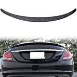 2015-2021 Benz C W205 4dr AMG Style Forged Trunk Spoiler Carbon Fiber