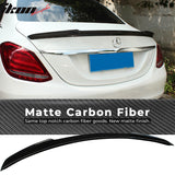 2015-2021 Benz W205 C Class Sedan FD Style Trunk Spoiler Carbon Fiber