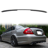 AMG Style Matte Black Rear Spoiler Wing for Benz W211 E Class 2003-2009
