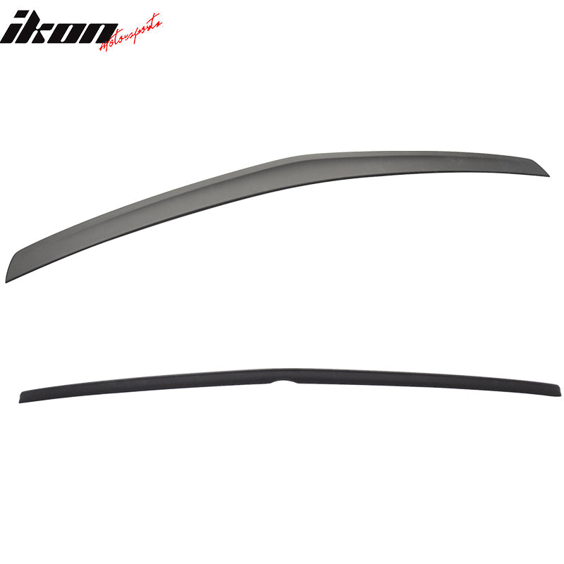 2010-2016 Benz W212 Matte Black A Style Rear Spoiler Wing