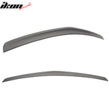 2010-2016 Benz W212 Matte Black A Style Rear Spoiler Wing