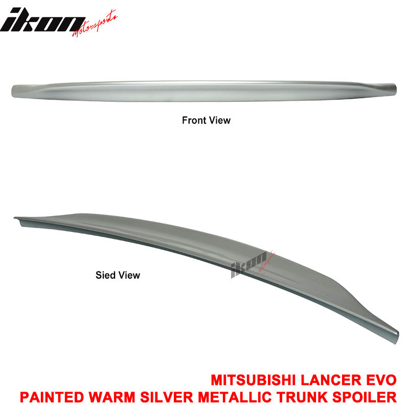 2008-2017 Mitsubishi Lancer EVO X MR GSR Duckbill #A17 Rear Spoiler Wi