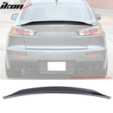 2008-2017 Mitsubishi Lancer EVO X 10 RS Rear Trunk Spoiler ABS