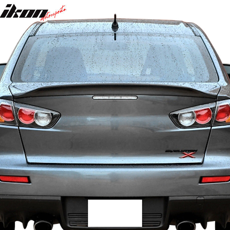 2008-2015 Lancer EVO X ABS Rear Spoiler Wing #D14 Cosmic Blue Metallic