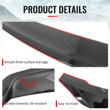 2008-2017 Mitsubishi Lancer R Style Carbon Fiber Print Trunk Spoiler ABS