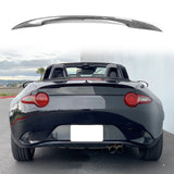 2016-2025 Mazda MX-5 Miata 4TH ND P Style Carbon Fiber Rear Spoiler Wi