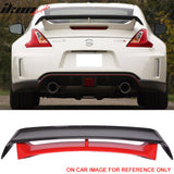 2009-2021 Nissan 370Z Coupe Rear Trunk Spoiler Ducktail Wing Lip ABS