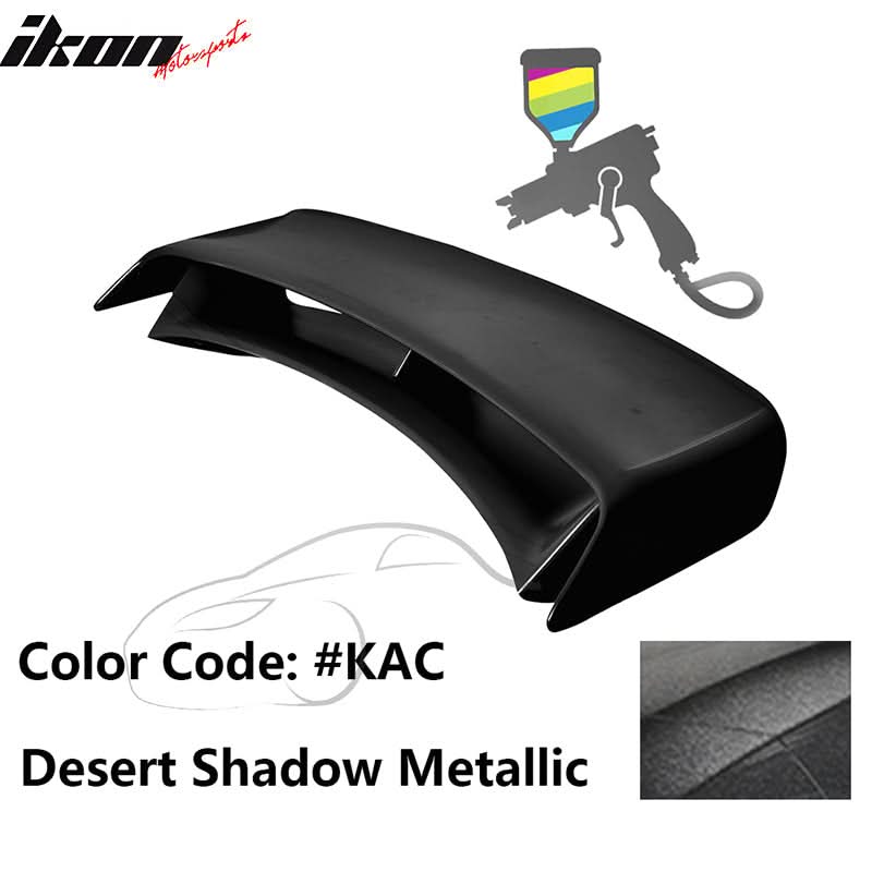 2009-2021 Nissan 370Z Coupe 2PCS Stand Up Rear Trunk Deck Lid Spoiler Wing Lip Nismo Style ABS Plastic Painted #KAC Desert Shadow Metallic