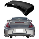 2009-2021 Nissan 370Z Coupe 2PCS Stand Up Rear Trunk Deck Lid Spoiler Wing Lip Nismo Style ABS Plastic Painted #NAG Black Cherry Pearl