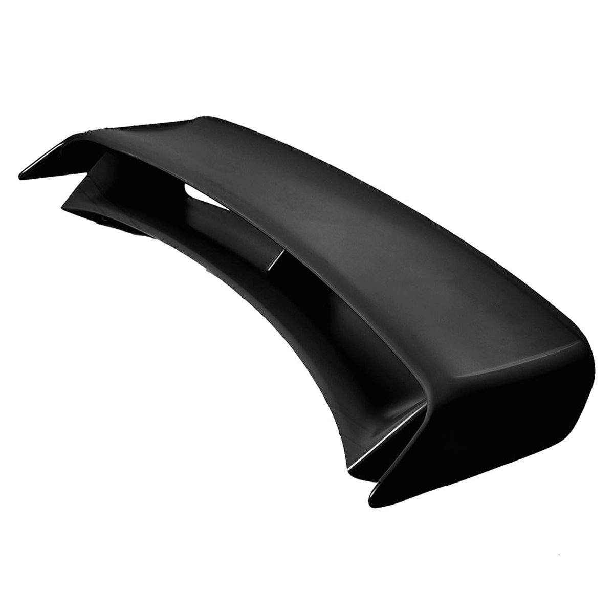 2009-2021 Nissan 370Z Coupe 2PCS Stand Up Rear Trunk Deck Lid Spoiler Wing Lip Nismo Style ABS Plastic Painted #NAG Black Cherry Pearl
