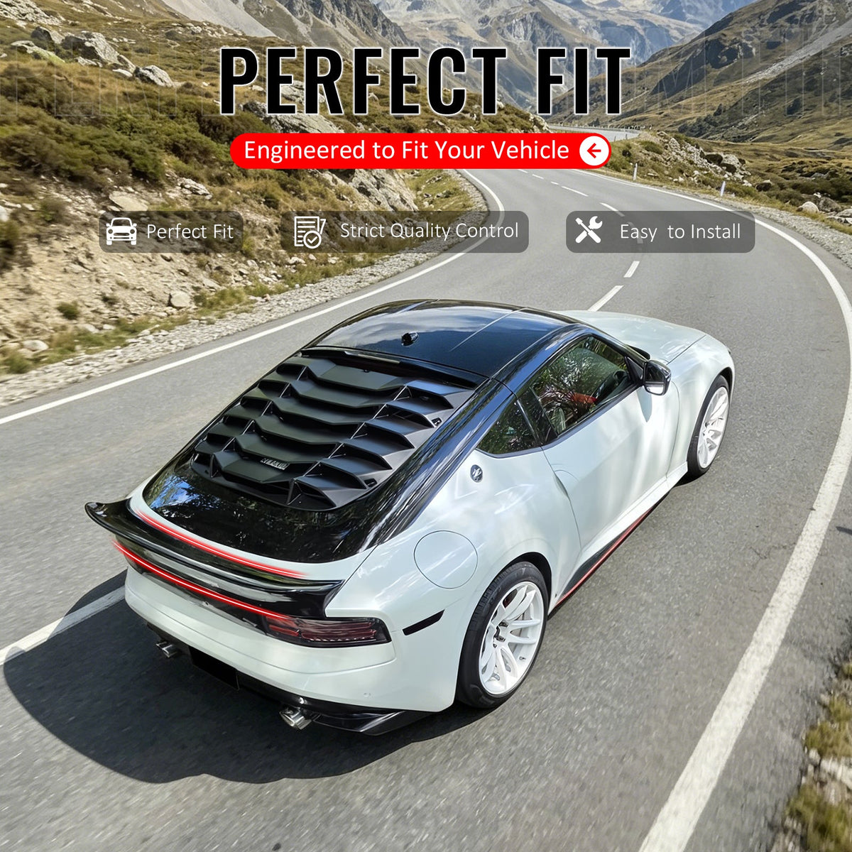 2023-2026 Nissan Z (400Z) Duckbill Style Trunk Spoiler Gloss Black ABS