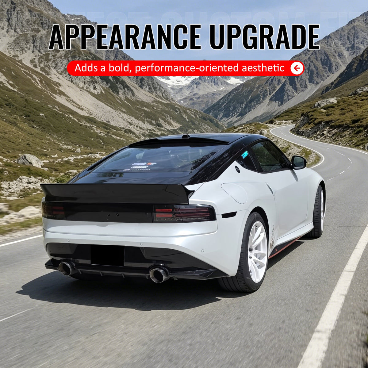 2023-2026 Nissan Z (400Z) Duckbill Style Trunk Spoiler Gloss Black ABS