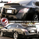 2009-2015 Nissan Maxima A35 IKON Trunk Spoiler Splitter Carbon Fiber