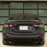 2016-2023 Nissan Maxima OE Style Rear Spoiler Wing LED Brake Light ABS