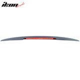 2016-2023 Nissan Maxima OE Style Rear Spoiler Wing LED Brake Light ABS