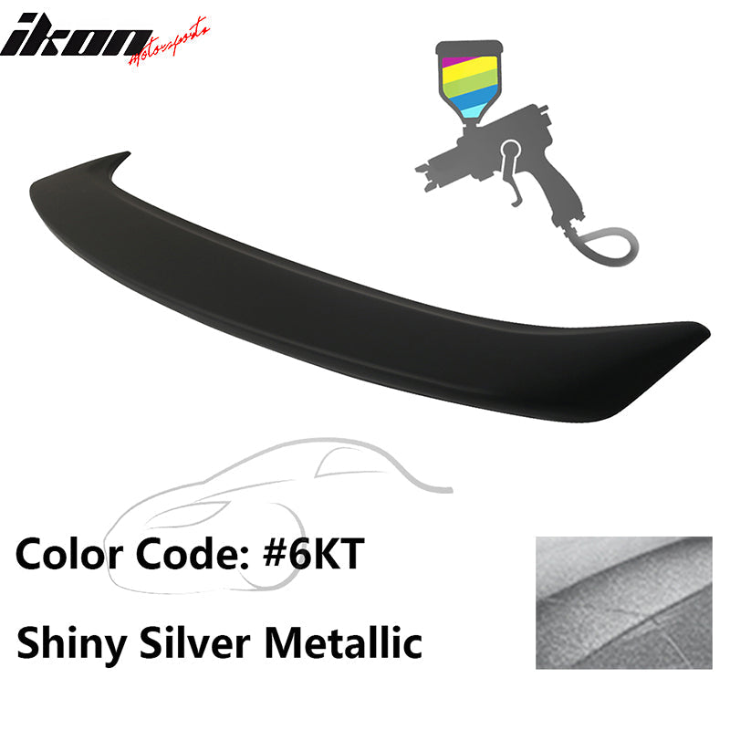 2013-2019 Nissan Sentra 4Dr Sedan Painted Trunk Spoiler ABS