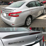 2013-2019 Nissan Sentra Rear Spoiler Wing LED Brake Light Matte Black