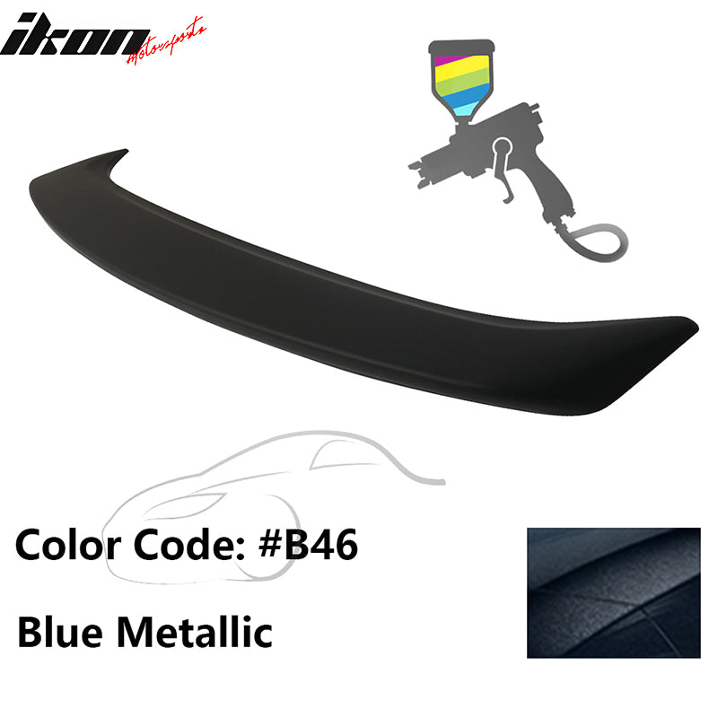 2013-2019 Nissan Sentra 4Dr Sedan Painted Trunk Spoiler ABS