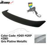 2013-2019 Nissan Sentra 4Dr Sedan Painted Trunk Spoiler ABS